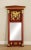 High Quality Cherry Beveled Wall Mirror with Gilded Goose Decoration and Corinthian Columns