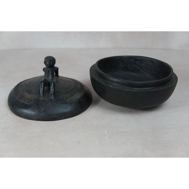 Lozi Bowl in Wood For Sale - Image 5 of 7