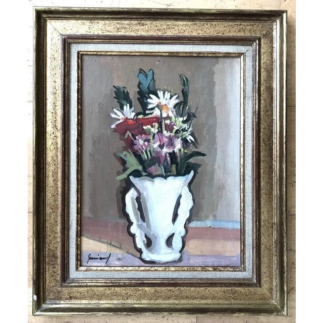 René Guinand, Bouquet printanier, 1946, Oil on Cardboard, Framed For Sale - Image 10 of 10