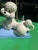 Up for consideration is a beautiful vintage ceramic sitting poodle table lamp. This would look lovely in your home, and it...