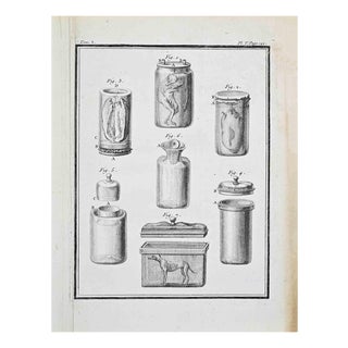 Jacques de Seve, Anatomical Studies, Etching, 1771 For Sale