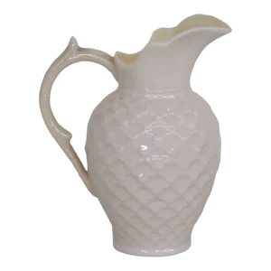 Belleek Ireland Porcelain Luster Rathmore Honeycomb Creamer Small Pitcher