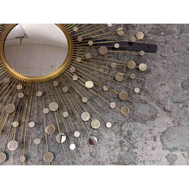 Glass Thomas Pheasant for Baker Furniture Constellation Mirror For Sale - Image 7 of 11