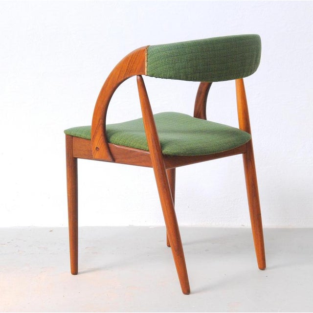 Fully Restored Teak Chairs with Upholstery from Johannes Andersen For Sale - Image 6 of 14