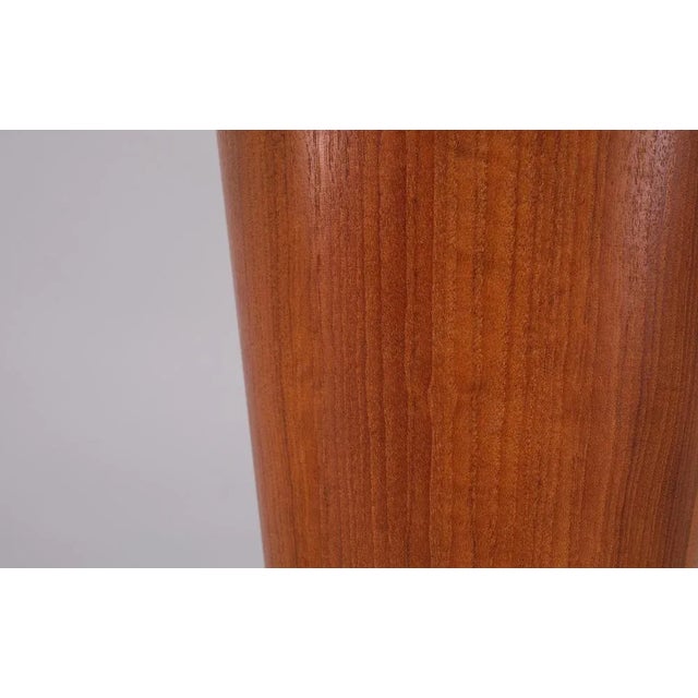 Teak Round Paper Basked, Sweden, 1960s For Sale - Image 4 of 8