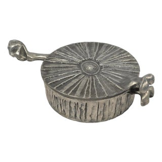 Sculptural Aluminum Casserole Pan by Don Drumm For Sale