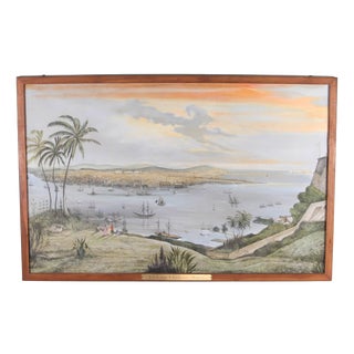 Unknown, The Port of Havana in 1890, 1960s, Canvas For Sale