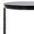Spritely Home Marylou Marble Top Drink Table in Black with Black Marble TOp For Sale - Image 4 of 8