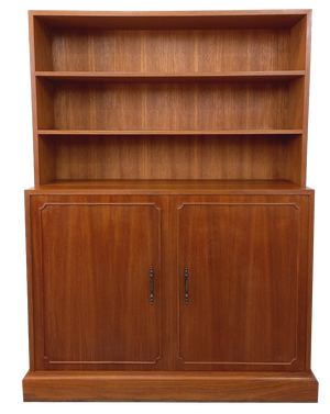 Vintage Teak Storage Bookcase, 1960s