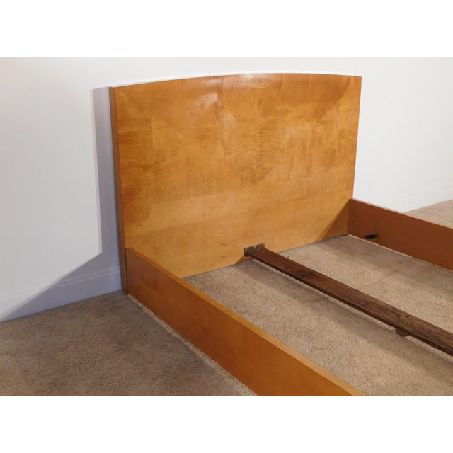 Baker Furniture Archetype Collection Queen Queen Size Sleigh Bed For Sale - Image 9 of 15