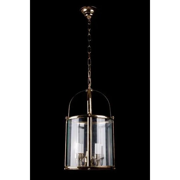 Contemporary Centra Lantern in Patinated Finish For Sale - Image 3 of 3