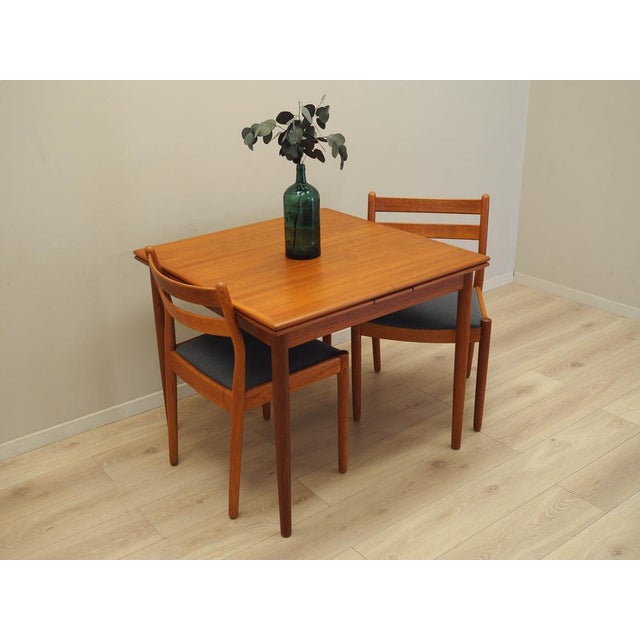 Danish Teak Table, Denmark, 1970s For Sale - Image 3 of 17