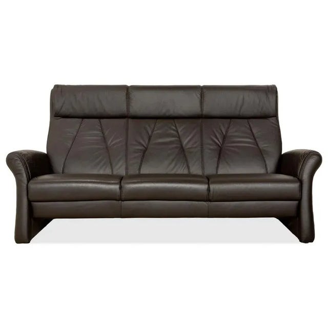 Tangram 3-Seater Sofa in Grey-Brown Leather from Himolla For Sale - Image 10 of 10