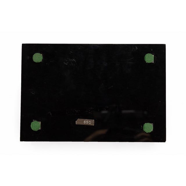 Abstract Harold 'Persico' Paris 1973 Abstract Copper Sculpture on Black Base, Signed & Numbered 2/5 For Sale - Image 3 of 3