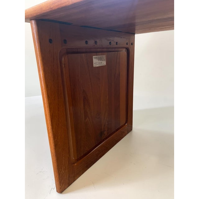 Danish Modern Teak Desk from Salin Møbler, 1970s For Sale - Image 6 of 18