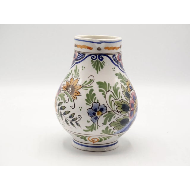 Modern Vintage Dutch Delft Wine Jug For Sale - Image 3 of 7