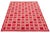 Mid-Century Modern 10x14 Modern Swedish-Style Flatweave Wool Rug – Terracotta & Crimson Geometric For Sale - Image 3 of 10