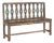 Vintage Indian Painted Teakwood Bench For Sale
