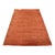 Gabbeh Rug 6’2” X 8′ Rust Wool Contemporary Hand-Knotted Carpet For Sale