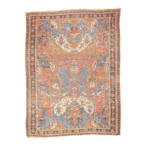 Antique Dragon Soumak Rug 5'1'' X 6'9''
