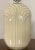 Mid 20th Century Art Deco Cream Glass Reverse Painted Table Lamp Base For Sale - Image 5 of 12