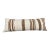 Turkish Hemp Pillow Cushion Natural Beige Brown Cushion Cover 14"x40" For Sale