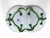 White Rare Herend Hungary Hand-Painted Porcelain Footed Vine Dish - Orange Pheasant & Floral For Sale - Image 8 of 12