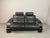 Kroken 2-Seater Sofa in Black Leather by Åke Fribytter for Nelo Möbel, Sweden, 1970s For Sale - Image 15 of 15