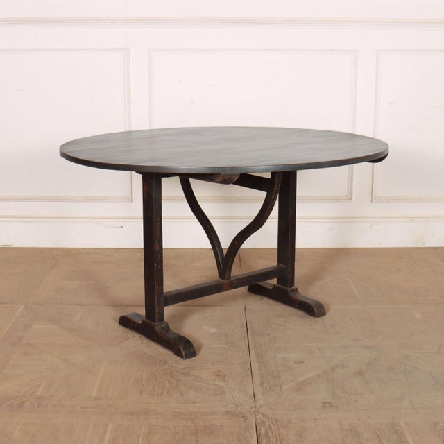 French Wine Tasting Table For Sale - Image 6 of 10