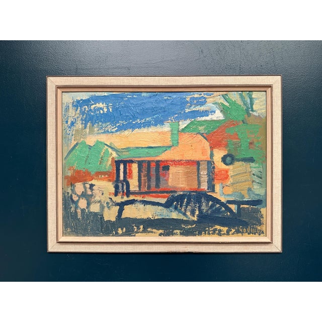 Ragnar Godin, Jämtland, 1965, Oil Painting on Panel, Framed For Sale - Image 10 of 18