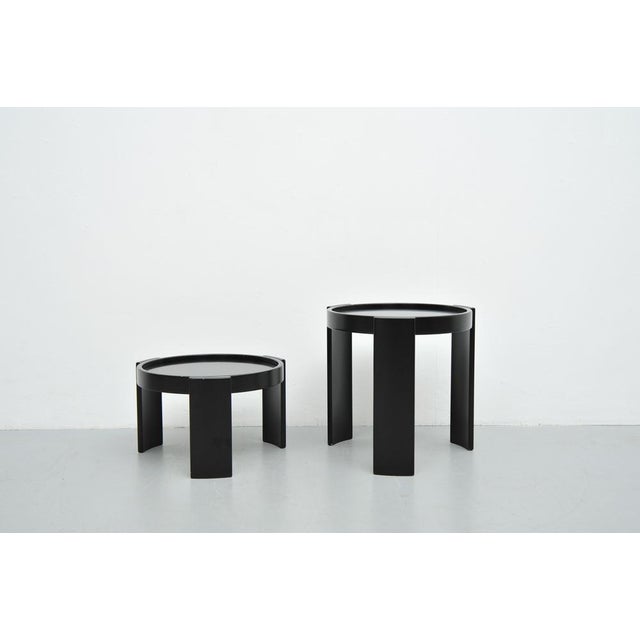 Model 780/783 Tables by Gianfranco Frattini for Cassina, Set of 2 For Sale - Image 5 of 18