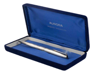 Vintage Sterling Silver Aurora Pen, Italy, 2000s