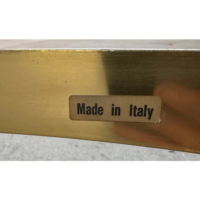 Maison Jansen Attributed Vintage Brass Horse Head Octagonal Coffee Table, Made in Italy For Sale - Image 14 of 18