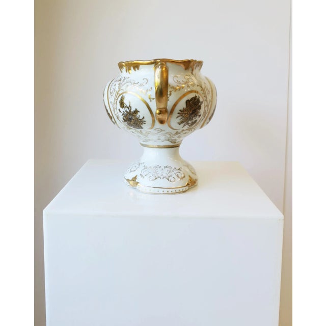 Ceramic German Porcelain Jardinière Centerpiece, Neoclassical Style, Circa Early 20th Century For Sale - Image 7 of 12