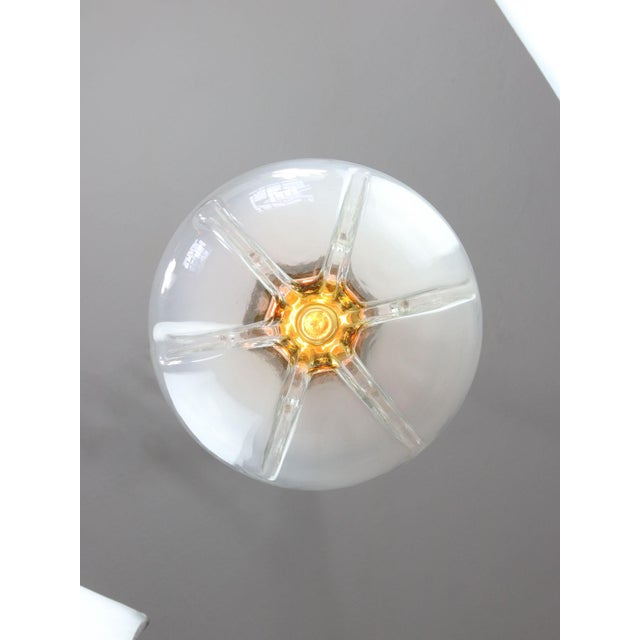 Mid-Century Modern Murano Glass and Brass Pendant from Mazzega, 1960s For Sale - Image 5 of 18