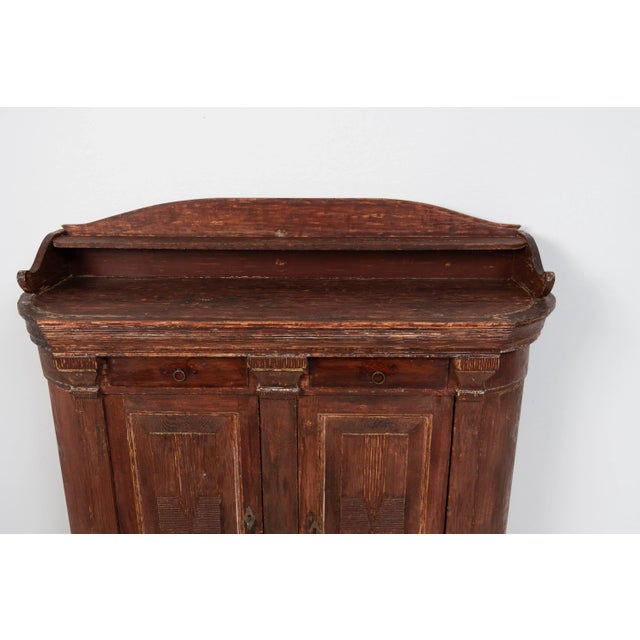 Brown Early 19th Century Swedish Country Sideboard For Sale - Image 8 of 11