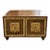 Vintage Hollywood Regency Carved Giltwood Cube Console or Coffee Table For Sale