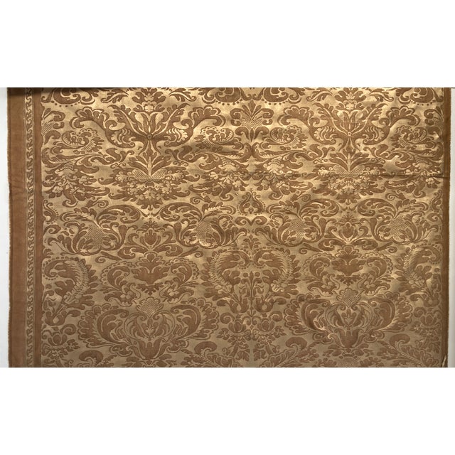 This gorgeous six-yard piece was acquired in the early 2000s and never used. The Fortuny fabrics are still hand-printed,...