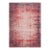 1970s Vintage Handmade Wool Floral Red Area 7x10 Rug For Sale