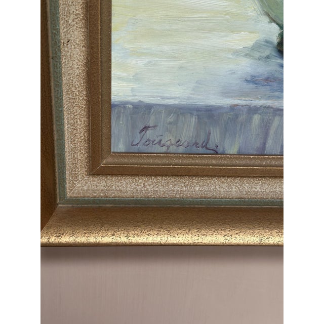 Gerda Tougaard, Flower Still Life, 1960s, Oil on Panel, Framed For Sale - Image 8 of 18