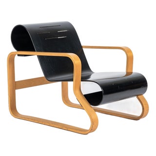 Vintage Paimio #41 Plywood Armchair by Alvar Aalto for Artek For Sale