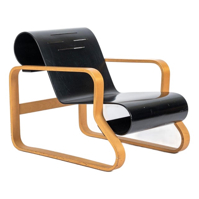 Vintage Paimio #41 Plywood Armchair by Alvar Aalto for Artek For Sale