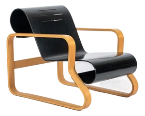 Vintage Paimio #41 Plywood Armchair by Alvar Aalto for Artek