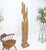 Wood Large Standing 6.5' Tall Abstract Driftwood Sculpture on Wooden Block Base For Sale - Image 7 of 9