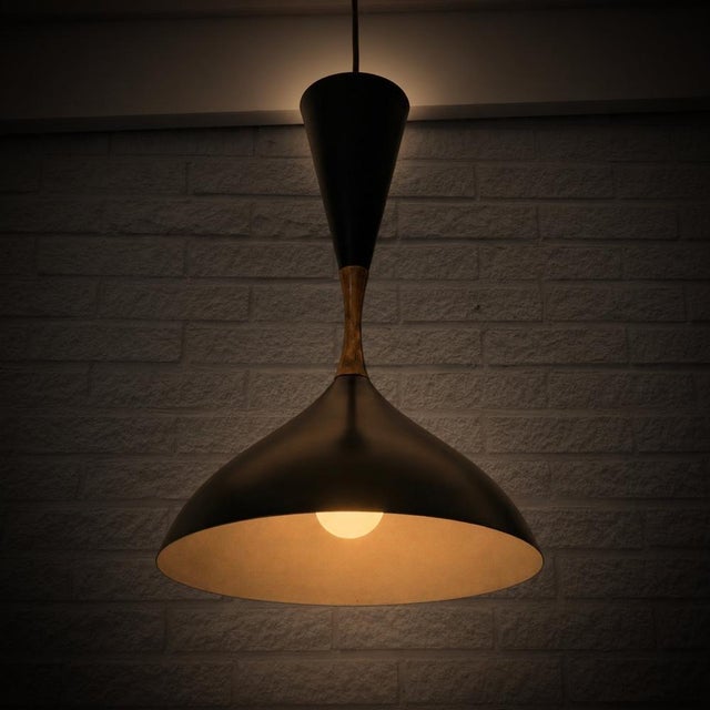 ASEA Asea Pendant Lamp Diabolo from Svend Aage Holm Sørensen, Sweden, 1950s For Sale - Image 4 of 12