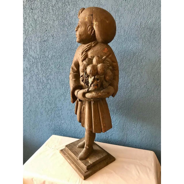 Late 18th / Early 19th Century Carvings of a Pharaoh For Sale - Image 4 of 13