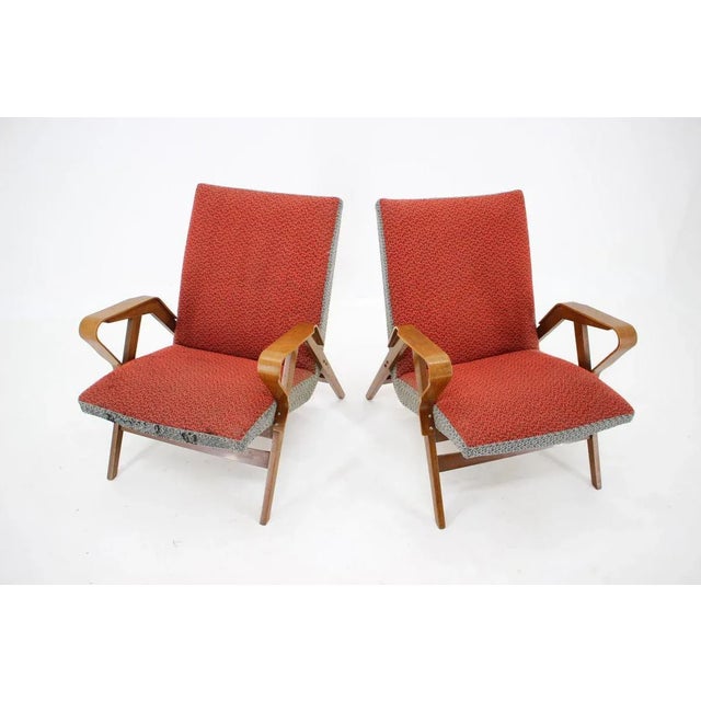 1960s Set of Tatra Armchairs, Czechoslovakia, 1960s For Sale - Image 5 of 11