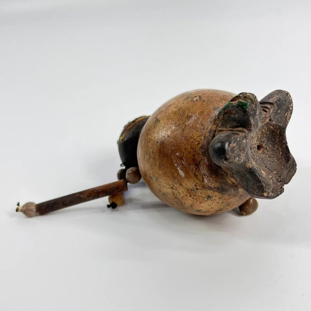 Early 20th Century Early 20th Century Tikar Clay House God 5inch Cameroon For Sale - Image 5 of 9