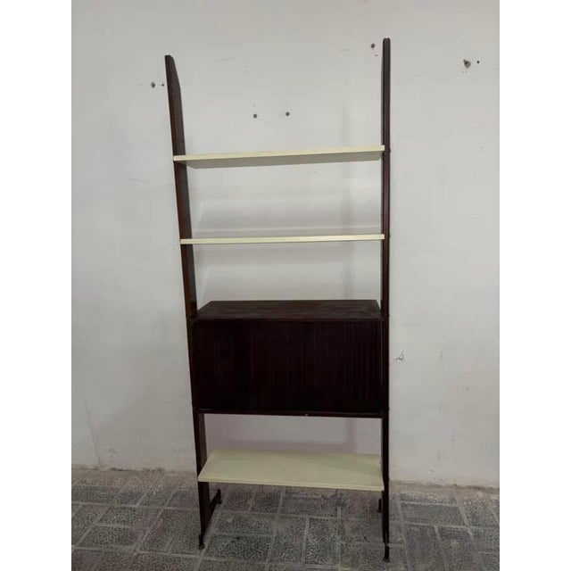 1960s Italian Brown Bookcase, 1960s For Sale - Image 5 of 10