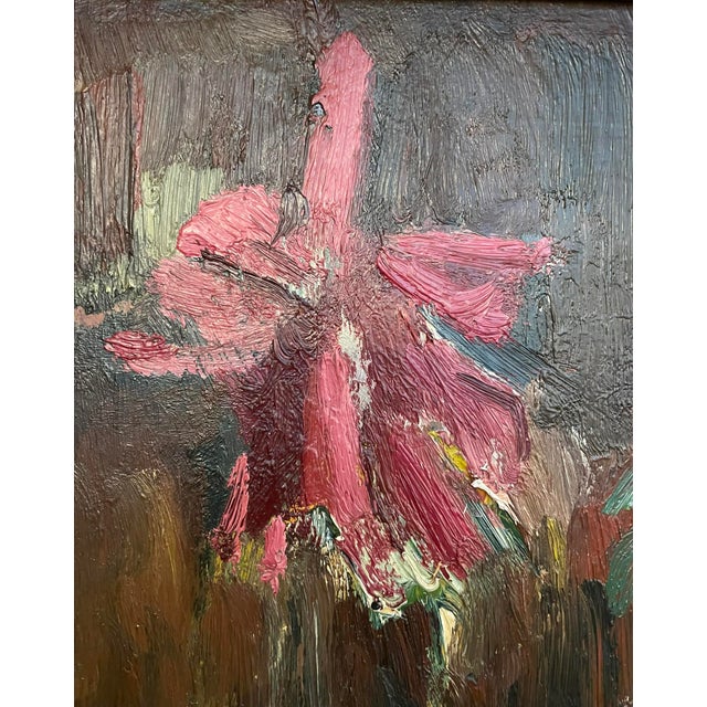 Heinz Tetzner, Flower Still Life, 1980, Oil on Canvas, Framed For Sale - Image 4 of 10